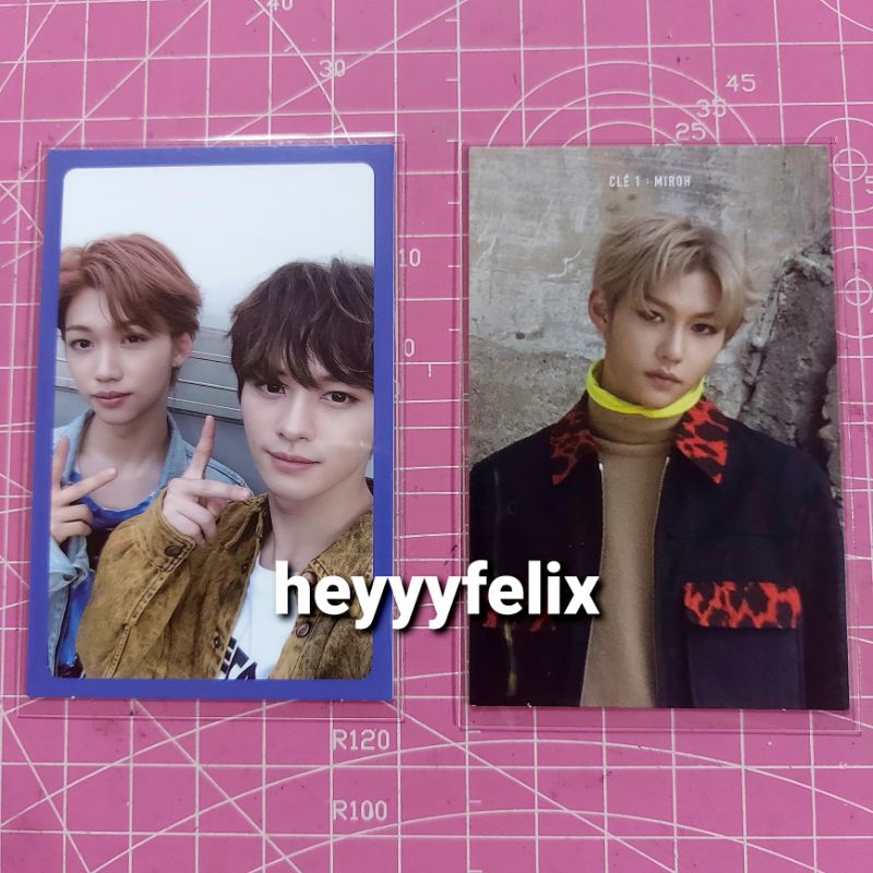 Stray kids skz pc photocard felix lee know miroh imy