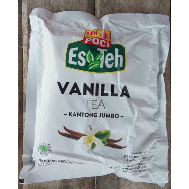 

teh poci vanilla (teh celup jumbo) 100gr, isi 4 kantong jumbo