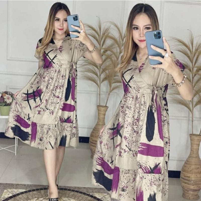 DASTER MOTIF VIRAL KEKINIAN TERLARIS | DASTER MURAH | DASTER KEKINIAN VIRAL | DASTER JUMBO BALI KIMONO MOTIF CORET