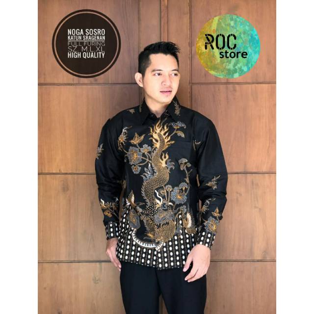 Batik Nogo Sosro Panjang Full Furing Murah