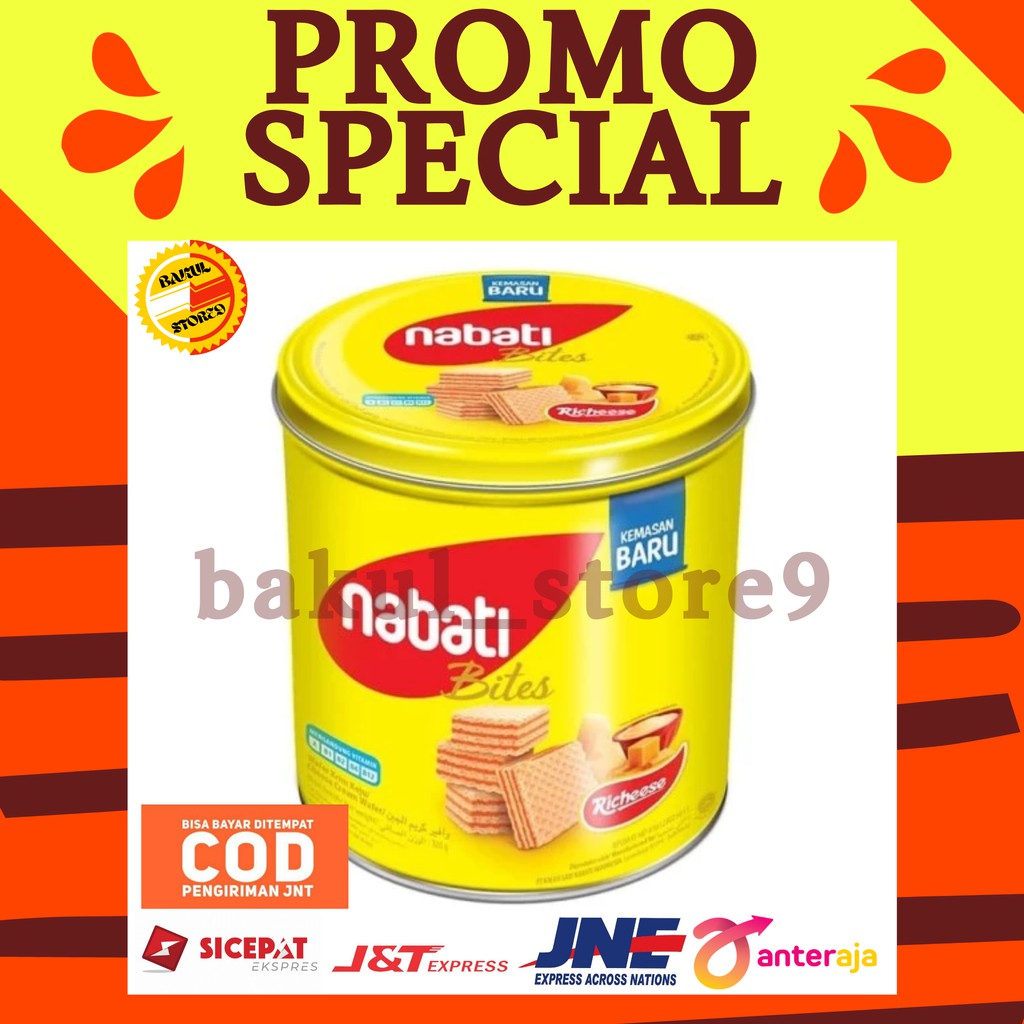 Nabati Wafer Kaleng 287 gr