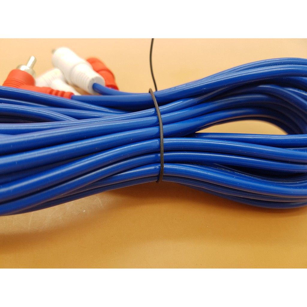 SIVICOM 3m Kabel AUDIO RCA 2 K 2 Male ( Cable RCA ) Panjang 3m