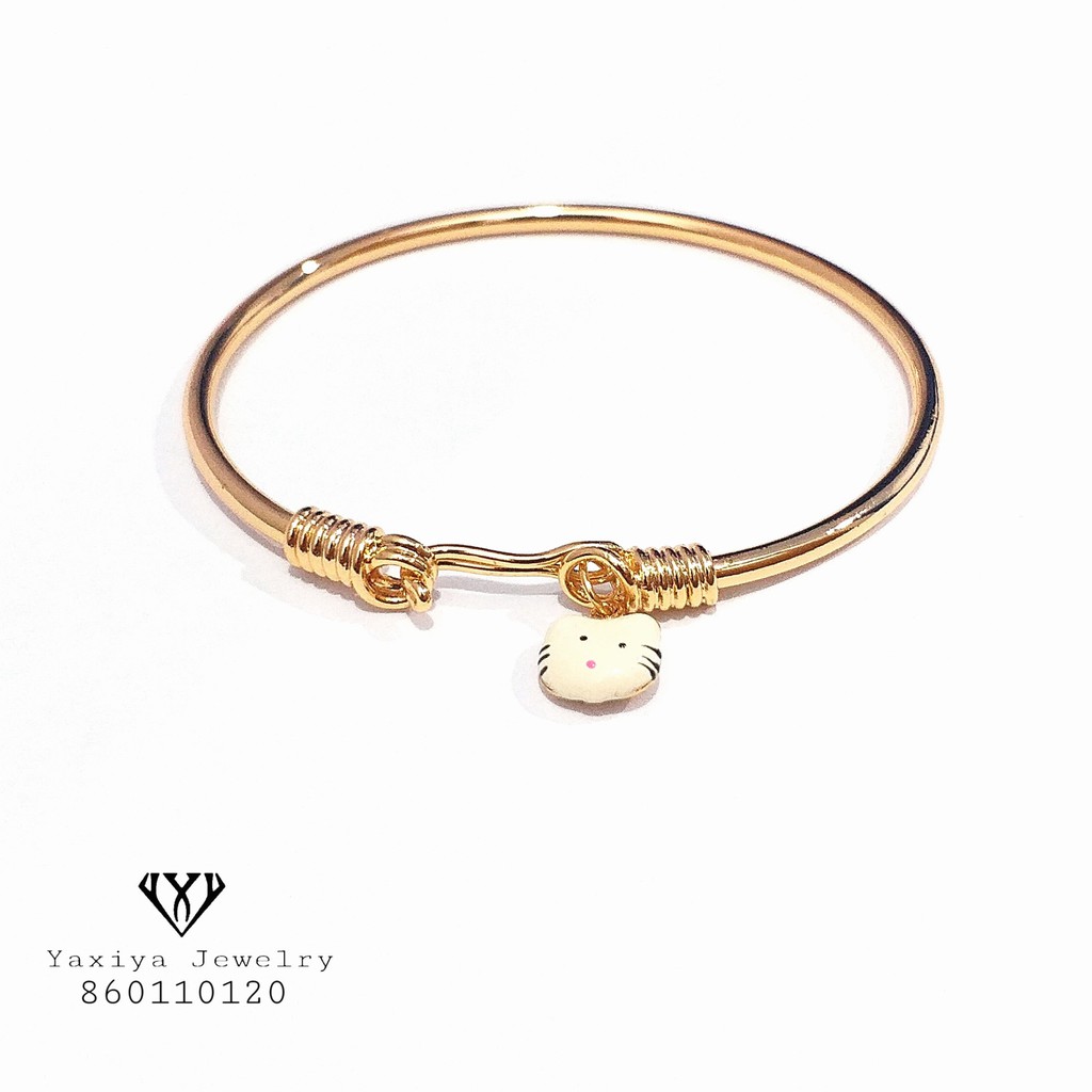 

Gelang polos Lapis emas perhiasan imitasi gold Yaxiya Jewelry 616