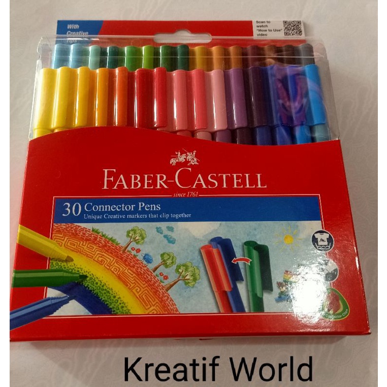 

30 Connector Pens Faber-Castell