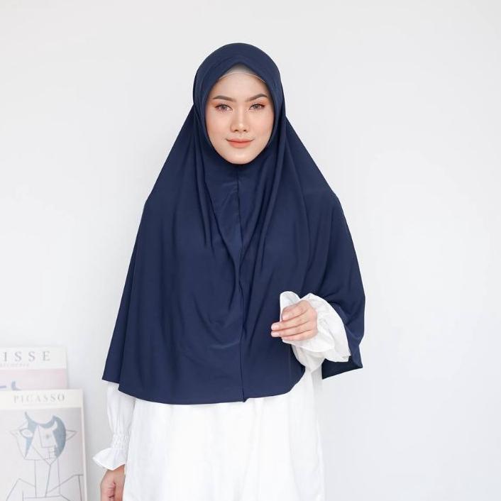 Hijab Bergo Hamidah ukuran L | jilbab Bergo Hamidah premium