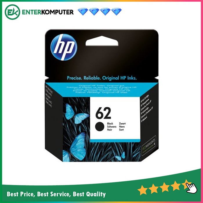 Tinta HP 62 Black