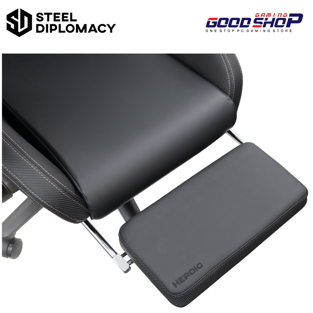 STEELDIPLOMACY Gaming Chair - Heroic V1 (Non Upgraded ArmRest)