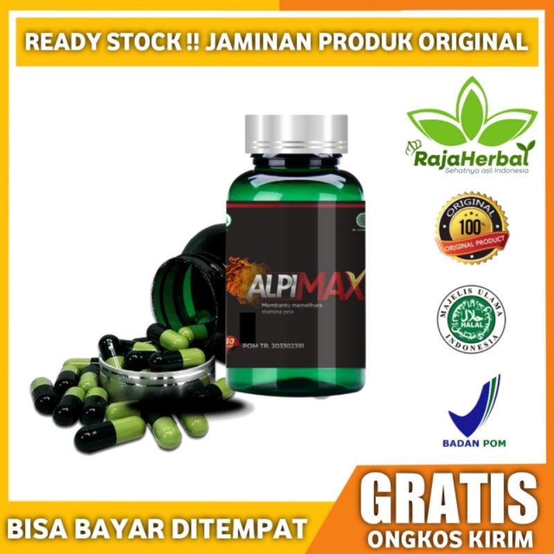 Obat Kuat Pria - Alpimax Original Penambah Stamina Pria