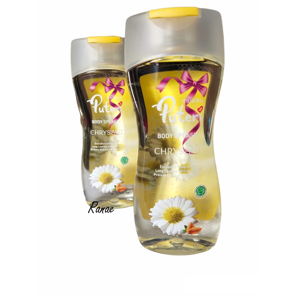 245ml Mustika Puteri Body Splash - Parfum Wanita Tahan Lama