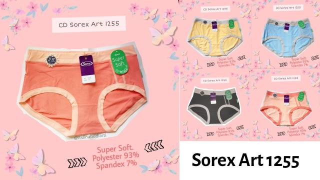 Celana Dalam Cewek Super Soft Sorex 1255 / CD Wanita Super Lembut Sorex1255