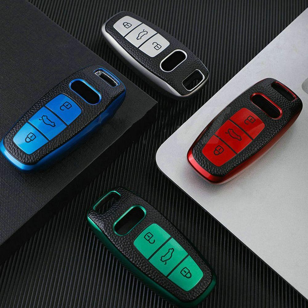 Top Remote Key Case New Aksesoris Mobil Pelindung Fob Kunci Cover