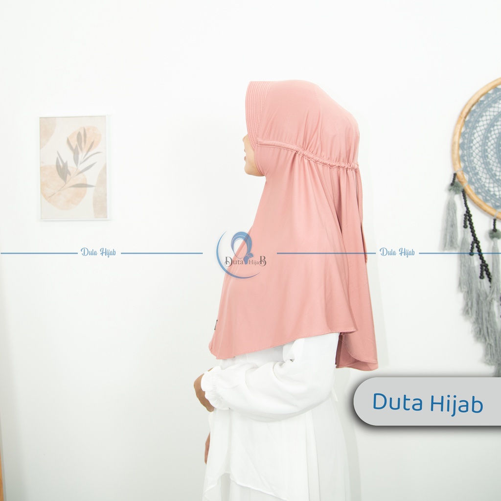 JILBAB INSTAN SERUT JOKOWI SPANDEX PREMIUM UKURAN M