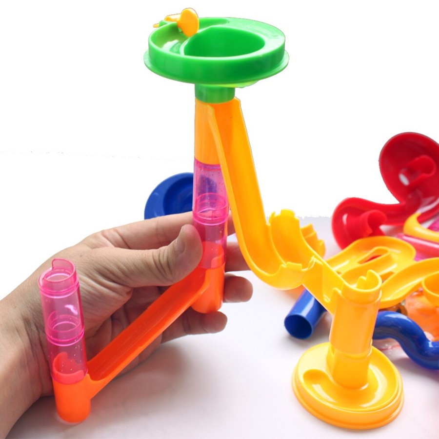 Marble Run 105 Pcs Mainan Edukasi Anak Kelereng Luncur