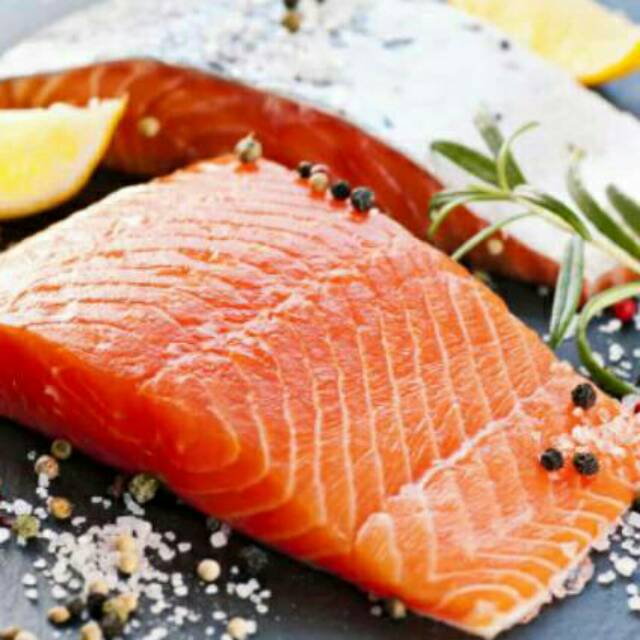 

Daging ikan Salmon Fresh 300 gram