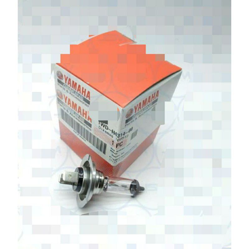 BULB (12V-55W) LAMPU DEPAN R 25 BOHLAM LAMPU DEPAN R25 R 25 ORI YAMAHA