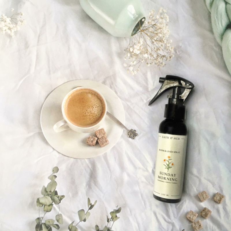 (BUNDLE SET) ZAYN &amp; HER • ROOM &amp; LINEN SPRAY | ANTI BACTERIAL &amp; SKIN SAFE