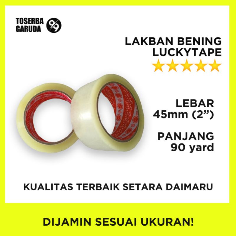

Lakban Bening Lakban Coklat 45mm x 90yr Solatip Termurah Isolasi Dijamin Rekat Dan Tidak Mudah Putus