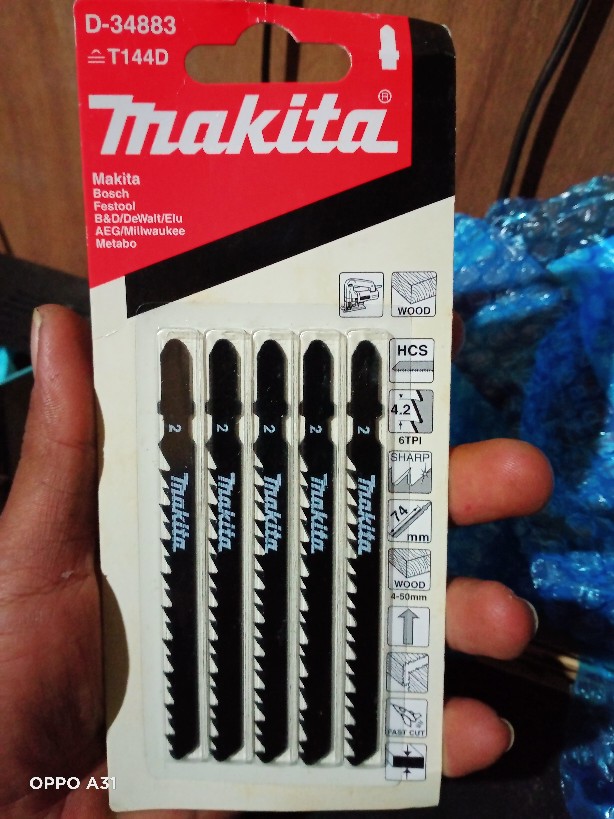 Makita Mata Jigsaw Set Kayu T144d D-34883