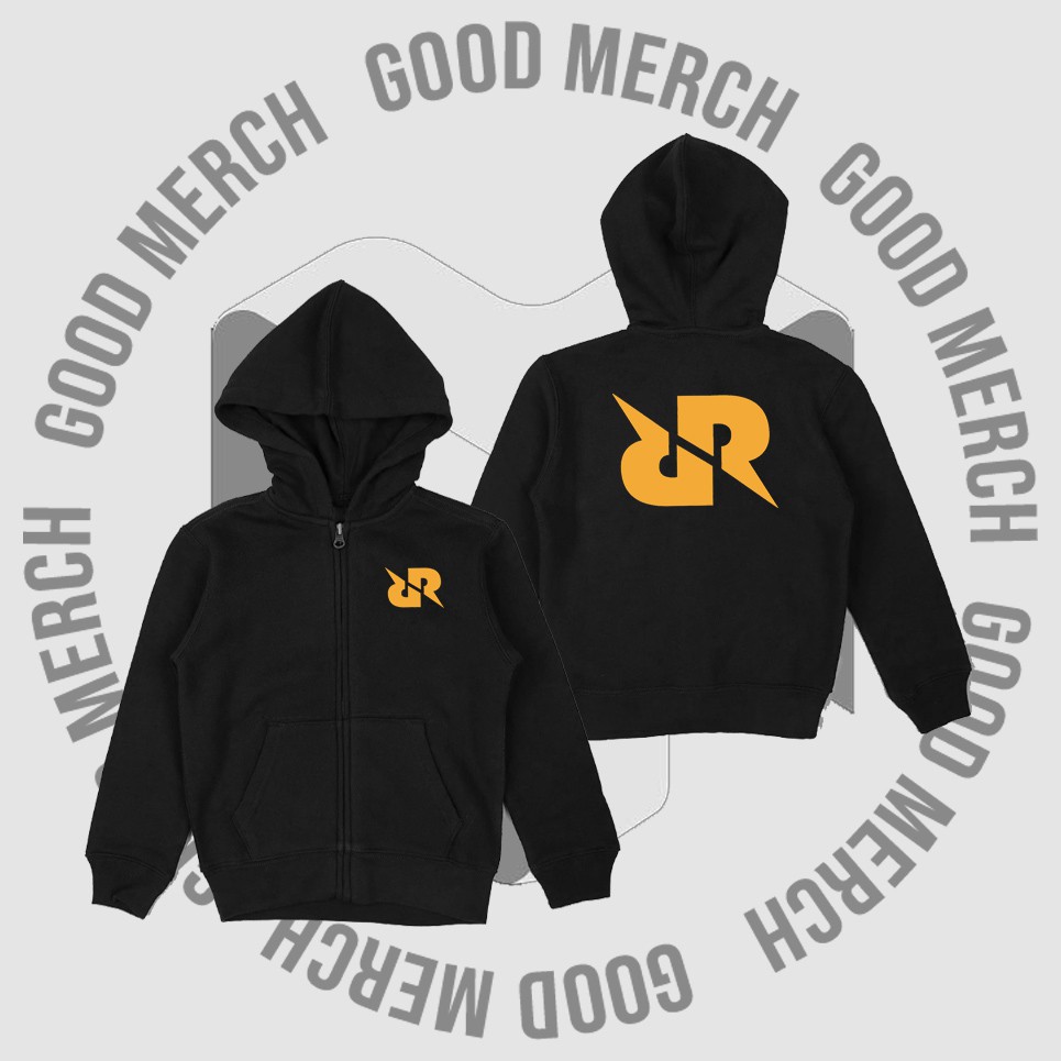 JAKET HOODIE ANAK RRQ REX REGUM QEON ESPORTS GAMING