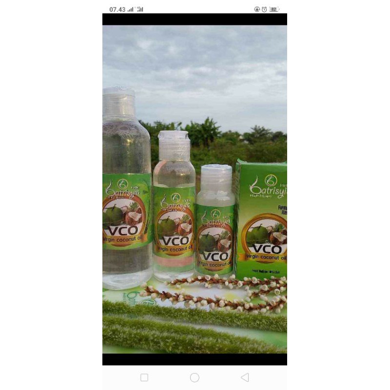 minyak virgin coconut oil(vco) batrisyia