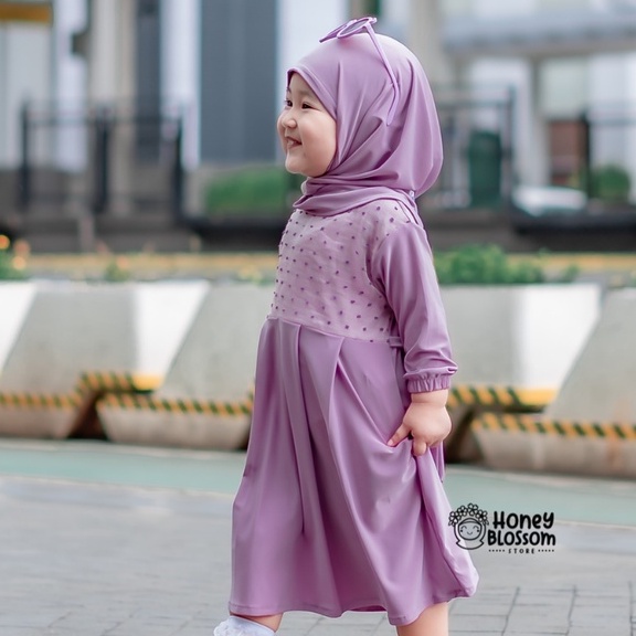 HONEYBLOSSOM gamis anak bayi perempuan / gamis bayi alesha