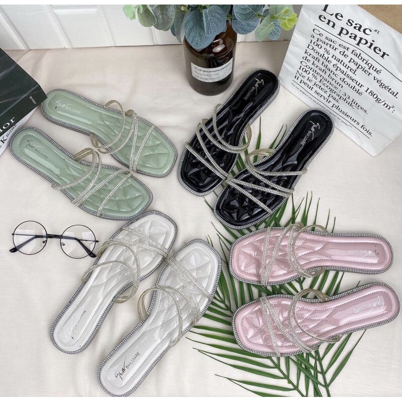 flatshoes wanita a20882 import realpict