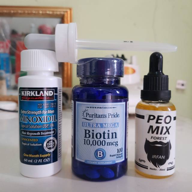 MINOXIDIL PLUS PEOMIX PLUS BIOTIN PLUS PIPET ORIGINAL