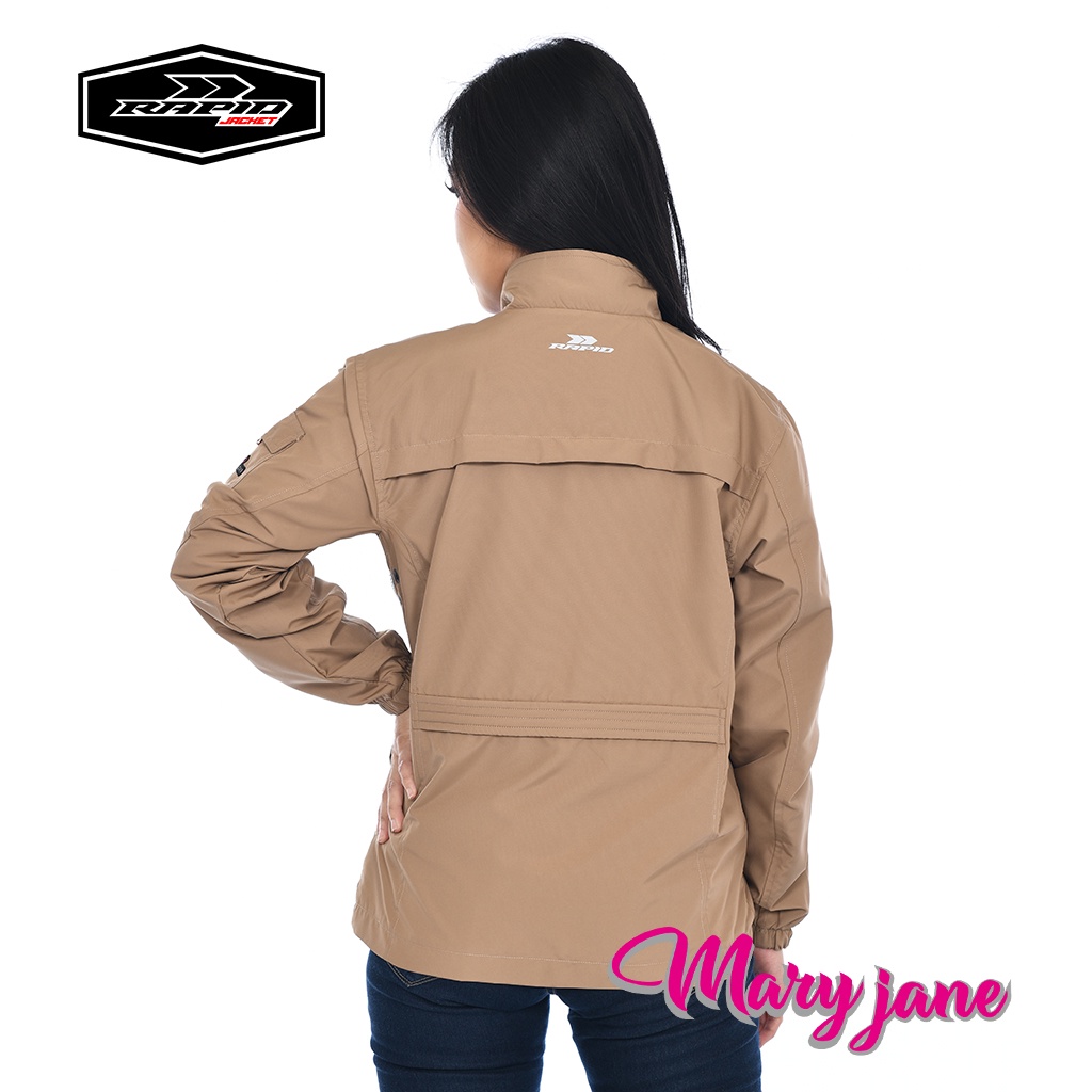 Jaket motor cewek harian keren  anti air jacket cewe RAPID MARYJANE