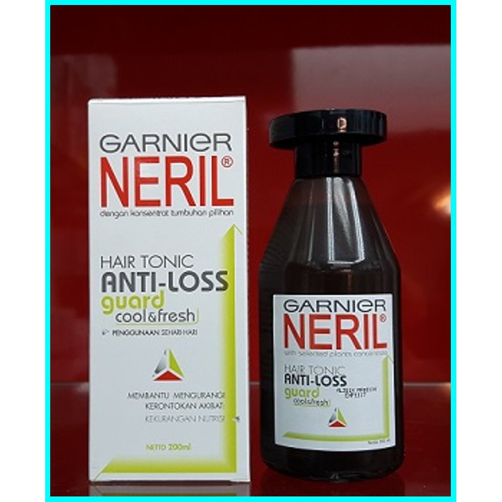 Neril Hair Tonic - Garnier Neril Hair Tonic Loss Guard Cool & Fresh Asli 100% Original