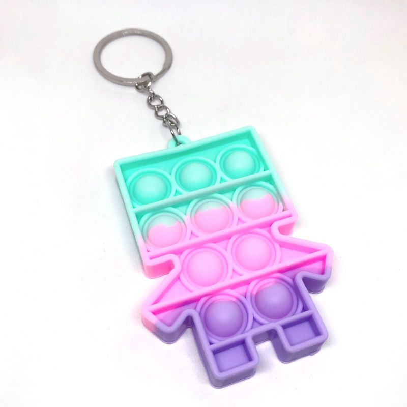 MAINAN POP IT RAINBOW Fidget push Pop itsFidget  toy Push bubble-GK Danbo pop it