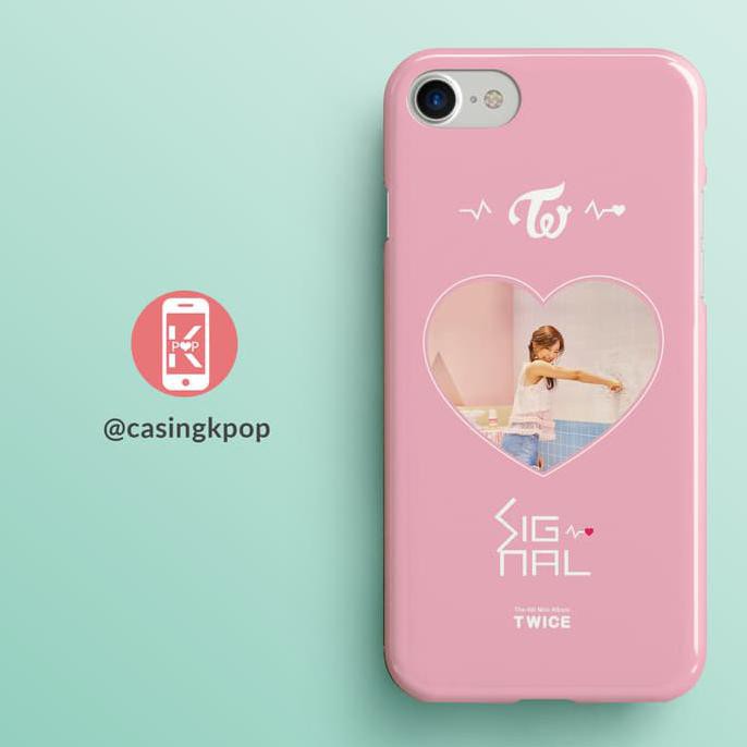 HANDPHONE ACCESORIES CASING HANDPHONE KPOP TWICE SIGNAL TZUYU TEASER HPP1_2023
