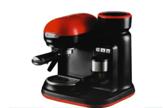 coffe maker espresso ariete moderna italy with grinder