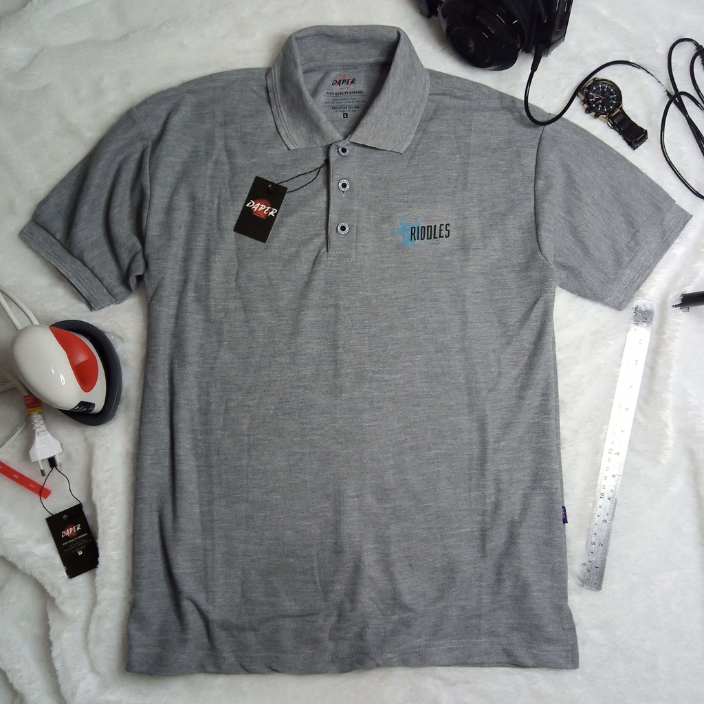 Kaos Kerah Pria Kaos Polo Shirt Misty Lacos Cotton Pique Kaos Krah Distro Kaos Jumbo Big Size