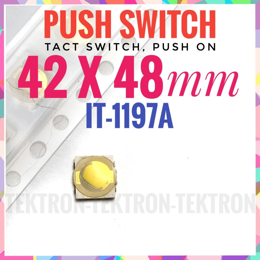 SMD Push Switch 4.2x4.8mm Tact Tactile push on momentary 4.2 4.8 4.5mm