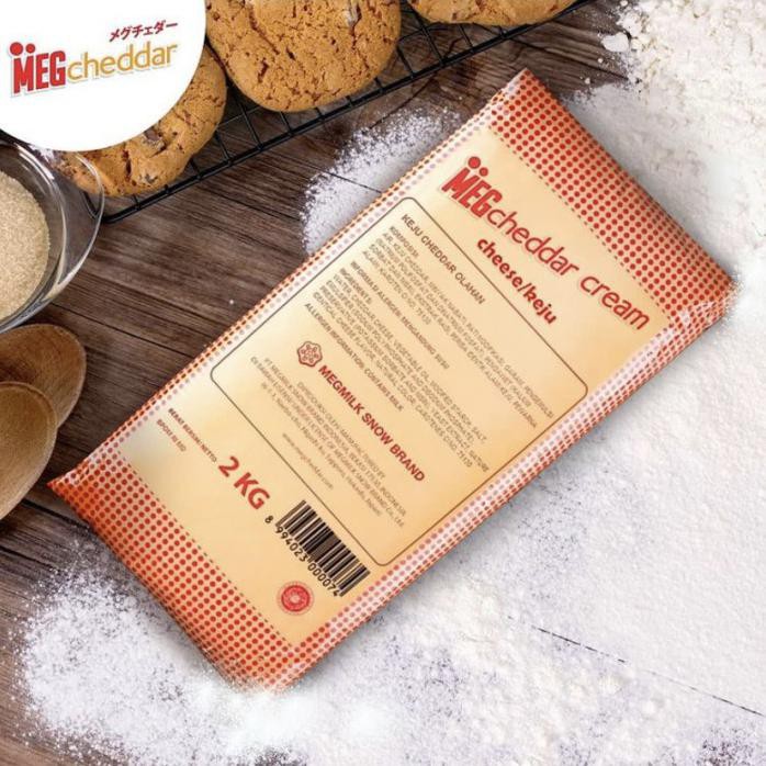 

MEG CHEDDAR CREAM KEJU 2 KG - SELAI KEJU - FILLING CHEESE GURIH