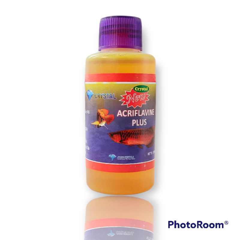 VIVIAN ACRIFLAVINE PLUS 100ml Obat kuning Khusus Ikan Hias Dan Arwana