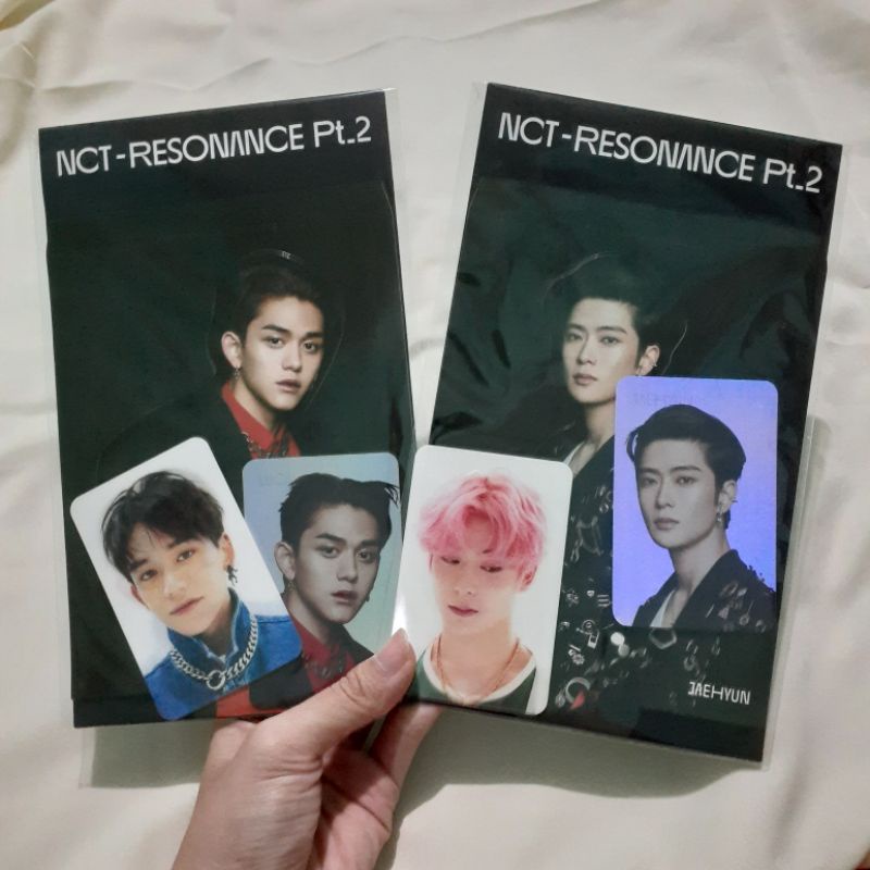 NCT Lenticular Photo Card Resonance, ver jaehyun set & lucas set SEALED