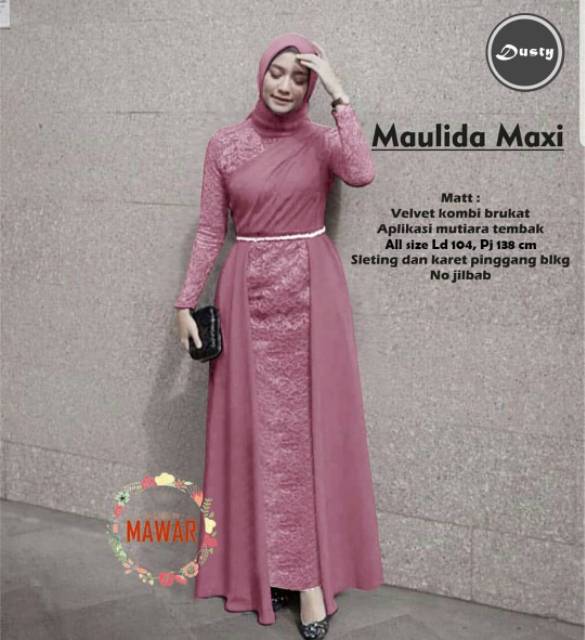 MAULIDA MAXI - LAKSHANA BRUKAT MAXY best seller