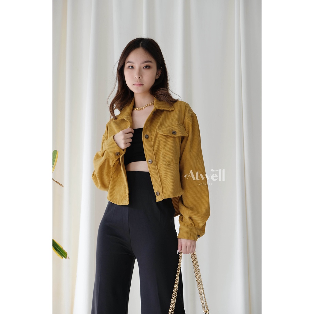 Moza Crop Corduroy Outer