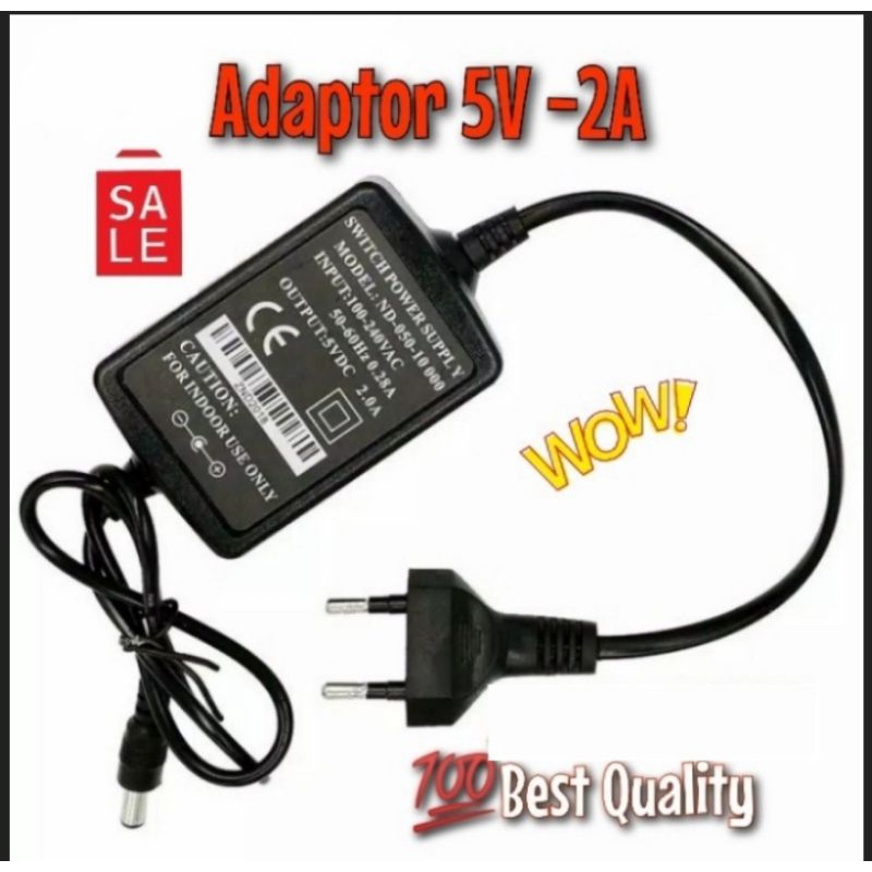 Adaptor 5V-2A untuk NetLink HTB-3100 AB bisa juga untuk HTB-GS-03 AB