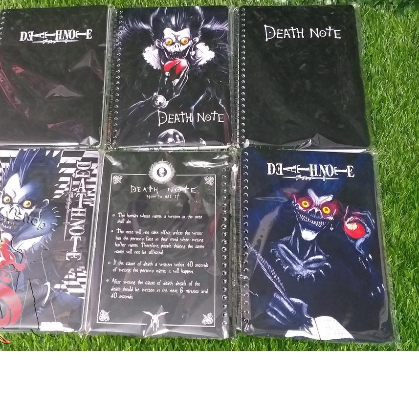 

(Vir4l!⭐) Skecth Book Note Book Buku Catatan Death Note (Custom Desain) [ED40],.