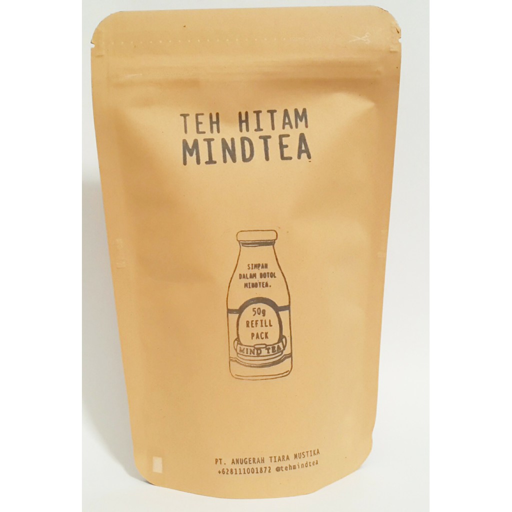 

Teh Hitam Mindtea / Teh Jantung /Teh Diabetes Refill pack 50 Gram - tth429