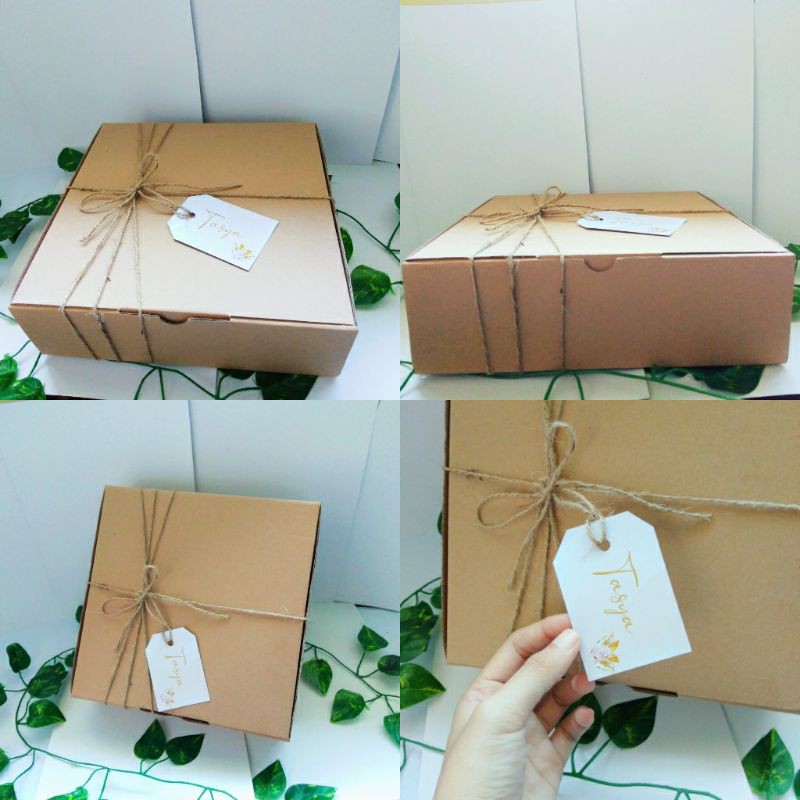 

giftbox bridesmaid / box untuk bridesmaid / box craft rustic