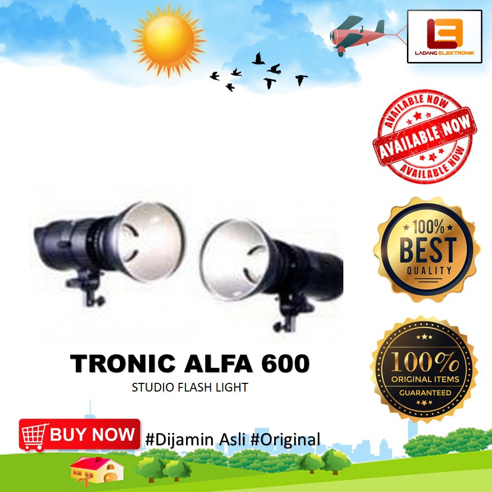 Tronic Alfa 600 Studio Flash Light - Flash Studio
