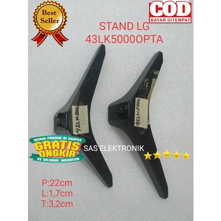 STAND KAKI PEDESTAL TV LED LG 43LK5000PTA 43LK5000 PTA