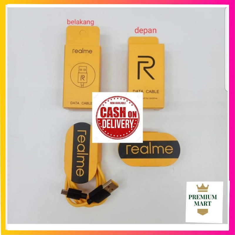 KABEL DATA MICRO USB REALME FAST CHARGING 2.4A [PM]