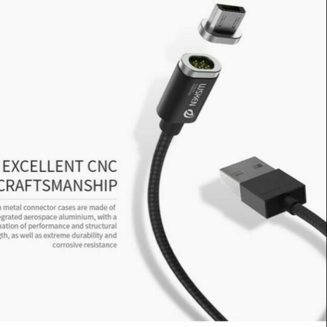 CHARGER TERBARU WSKEN MINI 2 HITAM UNTUKNANDROID