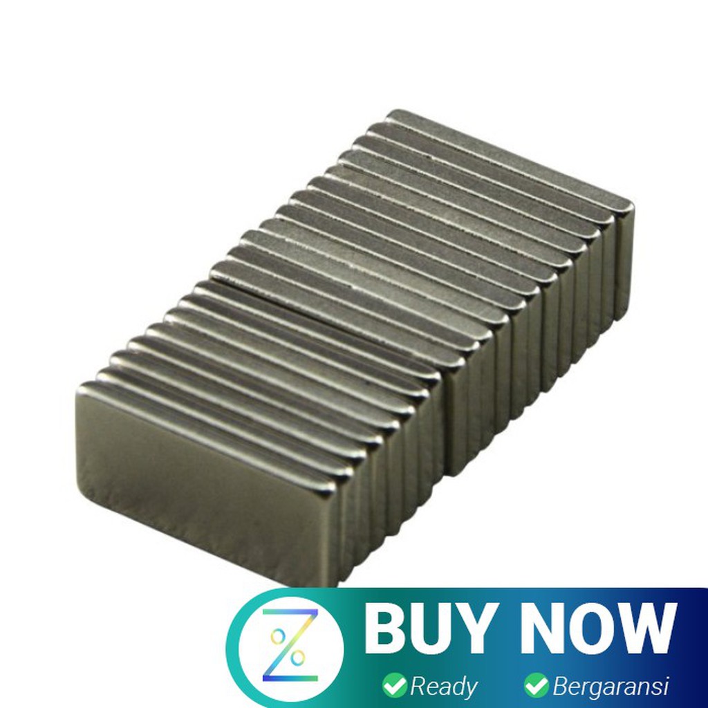 Strong Neodymium Magnet NdFeB N35 10 PCS - MAG1 - Silver