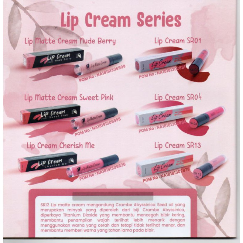 lip cream sr12 Pekanbaru
