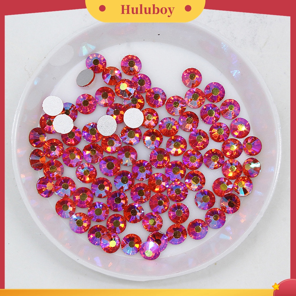 Huluboy Huluboy♡ Berlian Imitasi 12 Grid Untuk Nail Art